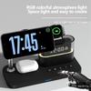 15W 5in1 Wireless Charger Magnetic Charging Station for iPhone 13 12 IWatch Ultra AirPods Samsung S23