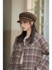 Autumn and Winter New Hat Women's Woolen Navy Hat Retro Simple Fashion Cap Perfect for Cold Weather, Winter Headwear