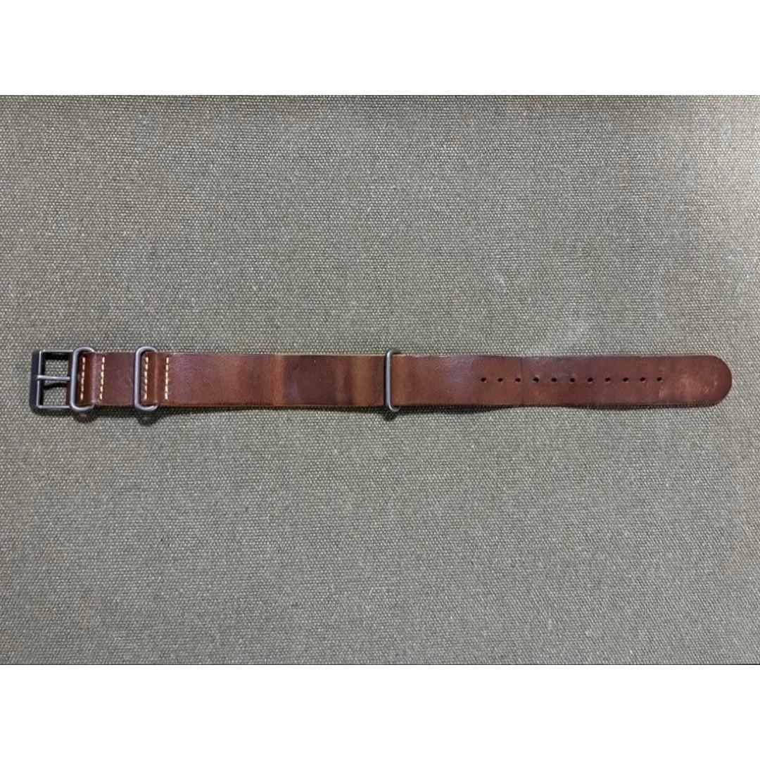 [TIMEX] Genuine leather belt