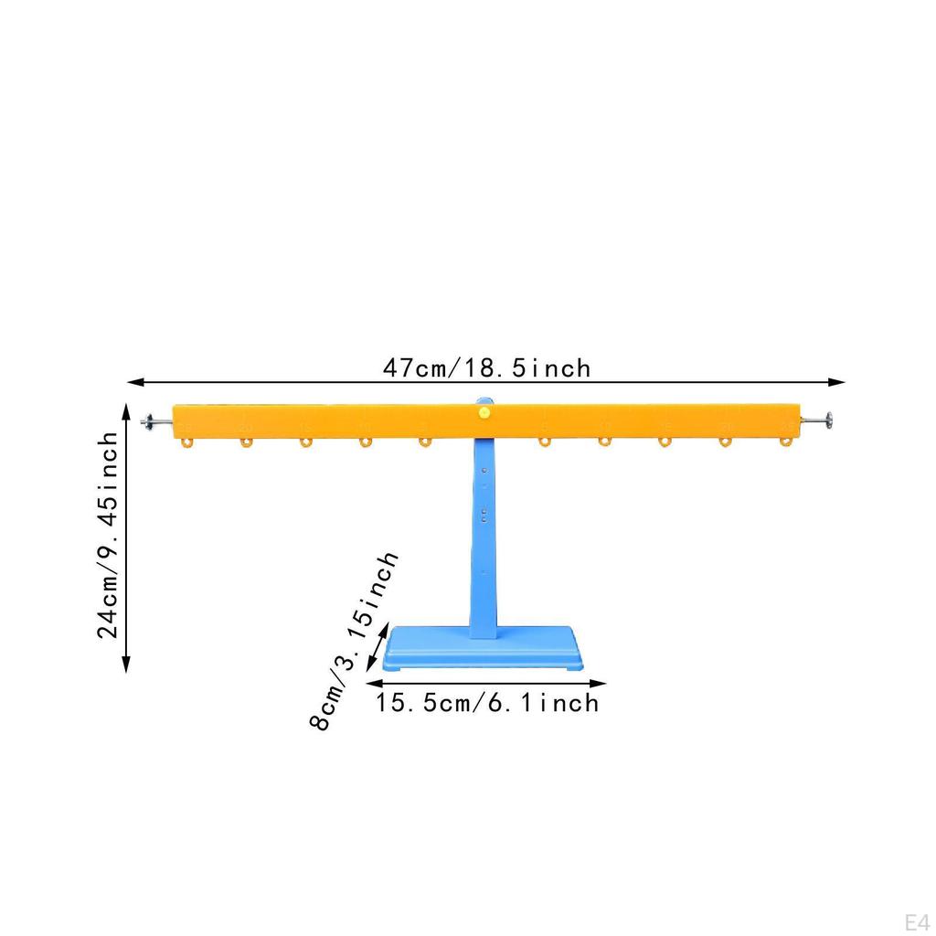 Lever Ruler with Bracket Science Teaching Tools Physics Experiment