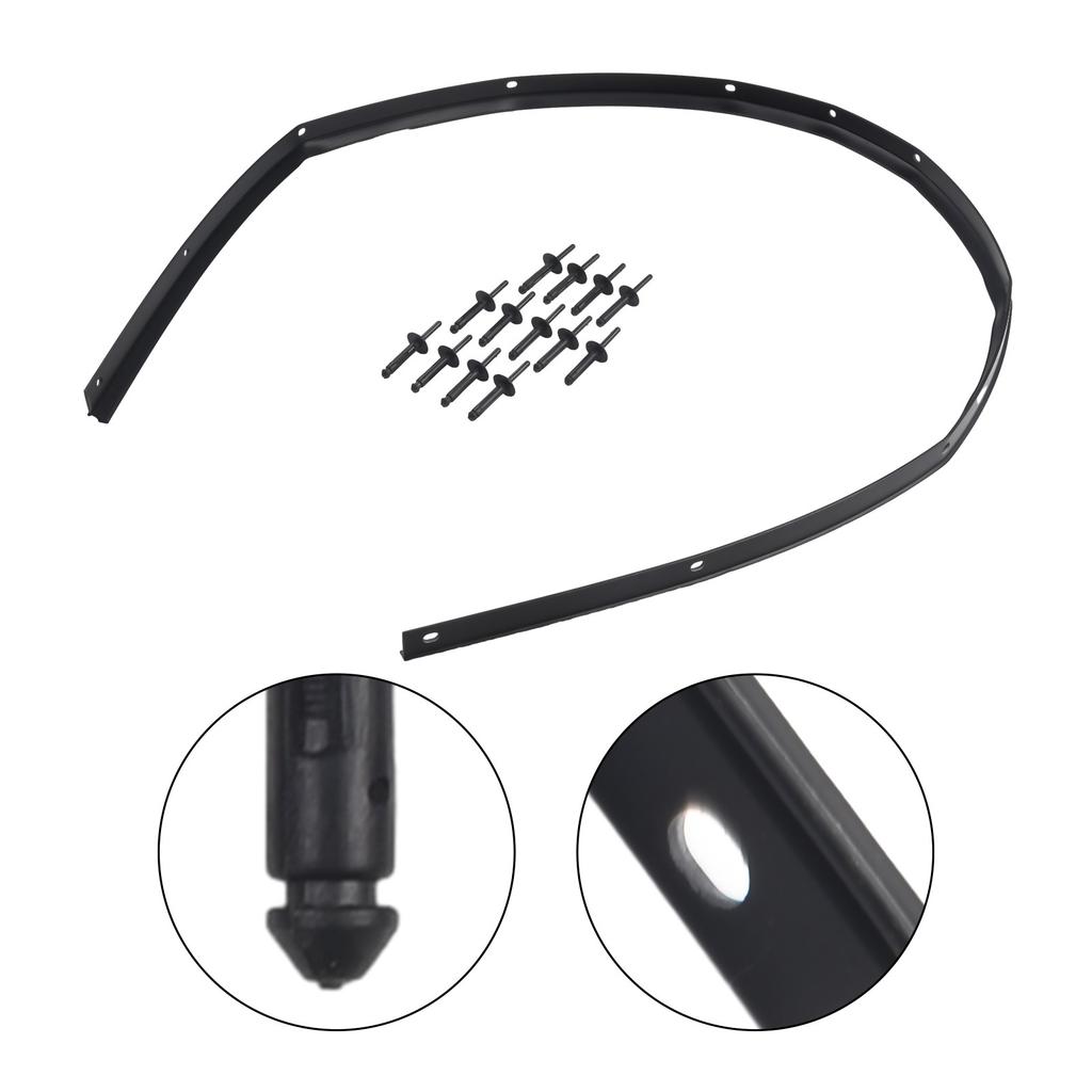 Plastic Rivet Bumper Hood Seal&Rivets For Challenger 2008-2022