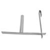 Anti Visual Strip Roll Auxiliary Hook Iron PVC Privacy Strip Installation Hook for Home Villa