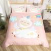 Rainbow Unicorn Quilt Cover Charming Dreamy Horse Comforter Cover Cartoon Little Unicorn Bed Cover Kit Single Size For Girl Teen Kawaii Gifts