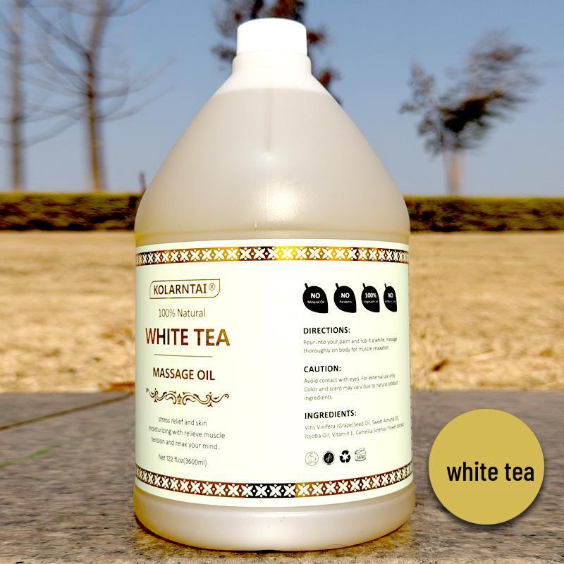 Thailand Imported Body Massage Essential Oils 3600ml - Lavender, Sweet Orange, Ocean, Jasmine, Rose, White Tea, Gua Sha Back Opening