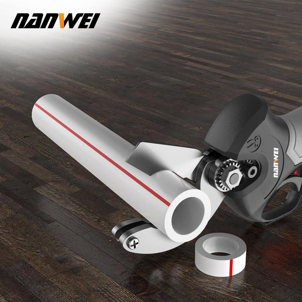 NANWEI Power Tool Lithium Tube Cutter, Max. Cutting Diameter 32 Mm, Brushless Motor