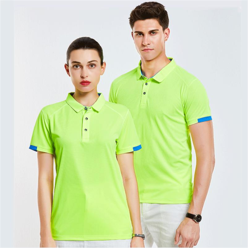 Lässiges Sport-POLO-Shirt mit Kragen, kurzärmelig, schnelltrocknend, Fahrradanzug, Fitnessanzug für Herren
