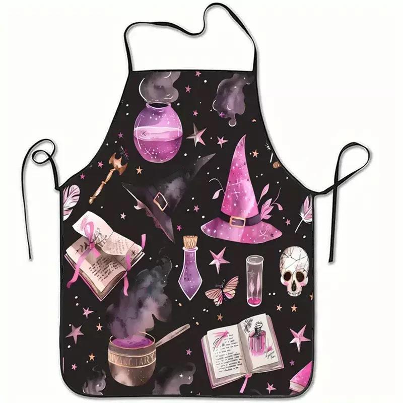 

Sleeveless Waterproof Apron 3D Printed Stain-Resistant Waterproof Apron Workwear Personalized Holiday Apron