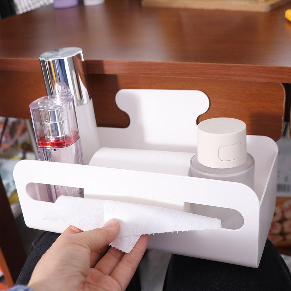 Large Capacity Magnetic Storage Box Wall Mounted Tissue Dispenser  Kitchen