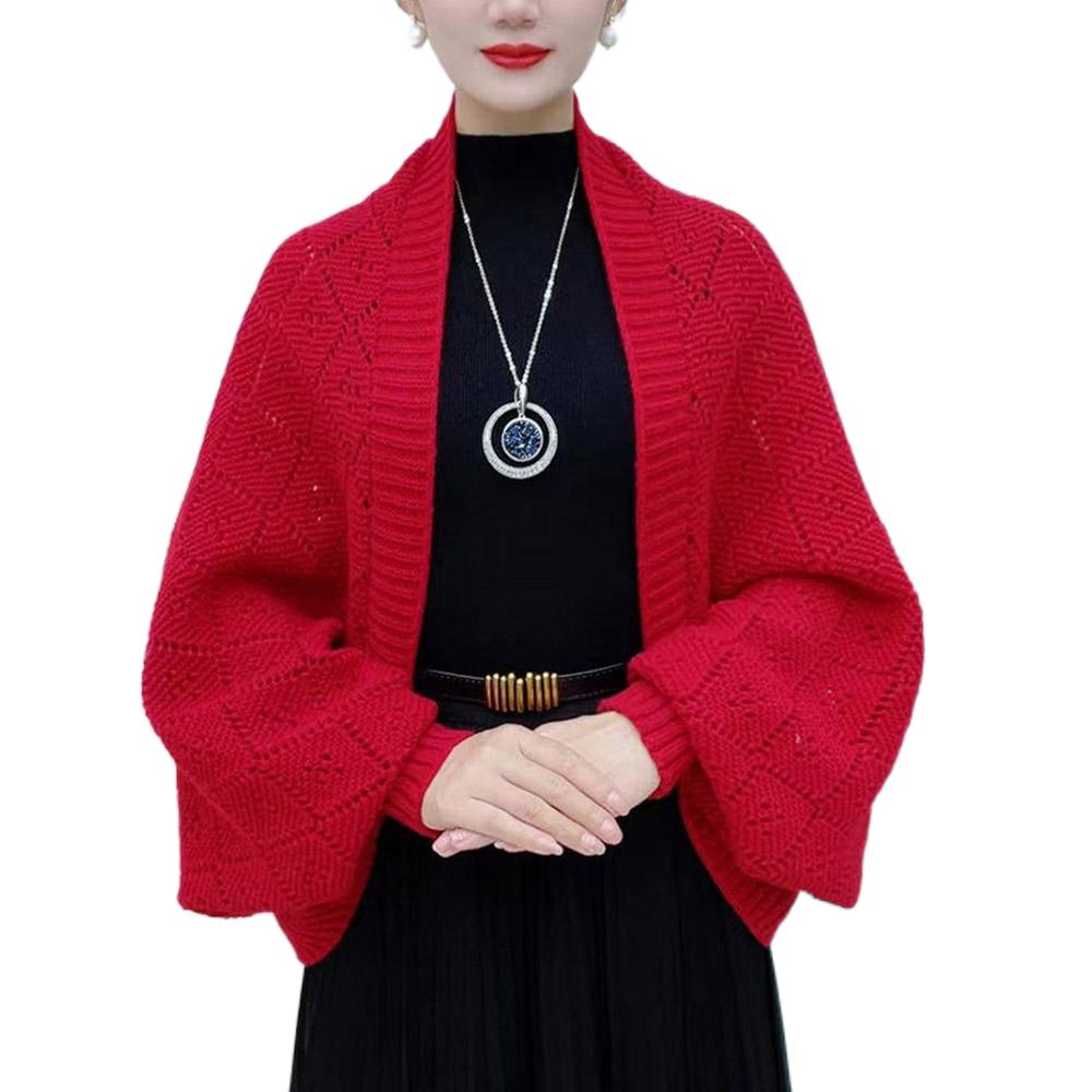 False Collar Knitted Shawl Outwear Shoulder Evening Prom Cape New Autumn Winter Scarf  Party