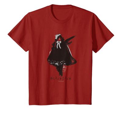 Black Jack (mürekkep boyama) (C)TEZUKA PRODUCTIONS Tişört