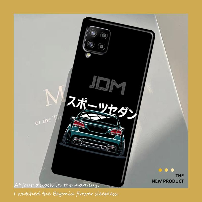 Sports Car JDM Drift For Samsung Galaxy A54 A34 A53 A73 A33 A23 A13 A51 A71 A12 A22 A32 A42 A52 A14 Phone Case