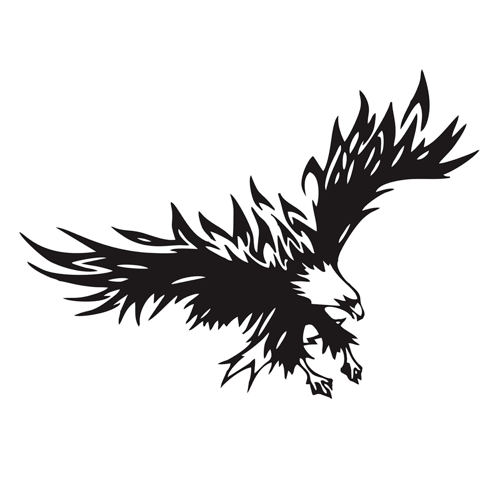 

Наклейка на автомобиль с изображением орлов, декоративная наклейка на автомобиль с изображением орла, универсальная наклейка на капот автомобиля чёрный