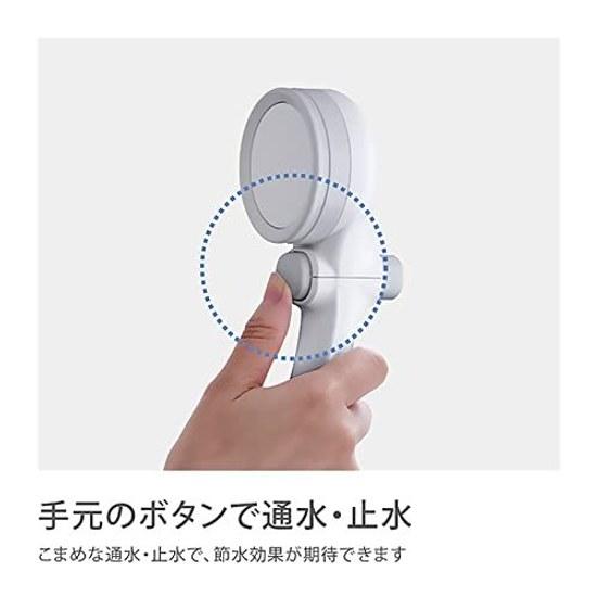 Takagi Duschkopf Kimochi Iishawapita T Wassersparend Niederdruck Werkzeuglos JSB012