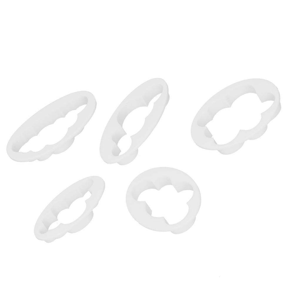 10pcs Raised Cutter Walls Cookie Cutter Set PP Fondant Cutter Cloud Cookie Cutter  Cookie Baking