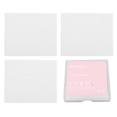 144 Strips Transparent Single Cluster Lash Glue Self Adhesive Strips Waterproof Sweatproof Reusable