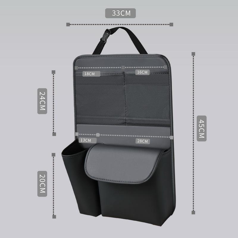 1 1pcs  Car Seat Storage Bag, Car Backrest Storage Bag, Multifunctional Car Storage Box for Automotive Supplies