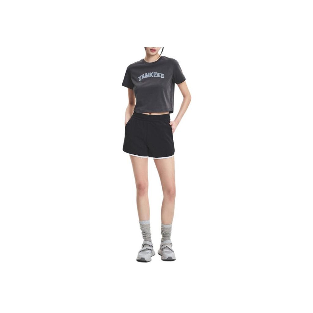 New MLB Casual Shorts Women's Black 3FSPB0553-50BKS