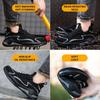 Labor insurance shoes Breathable and lightweight work shoes Steel bag head Anti-smashing and puncture-proof safety shoes Kevlar