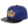 Unisex Crown Label Hip-hop Hats Spring Autumn Outdoor Adjustable Casual Baseball Caps Trucker Caps Sunscreen Hat