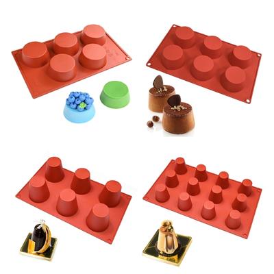 Multiuse Food Grade Silicone Flat Top Cone Molds Ideal For Romance Dessert DIY Crafts Holiday Celebration And Baking Accessories
