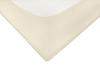 Satin fitted sheet 90x200x25, ecru_02, matex