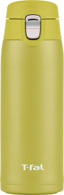 Tefal Light Lime Lightweight Mug Bottle Water Bottle 400ml N21503 & Go-Mag