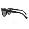 Fendi Grey Cat Eye Ladies Sunglasses Fe40008u 01a 56