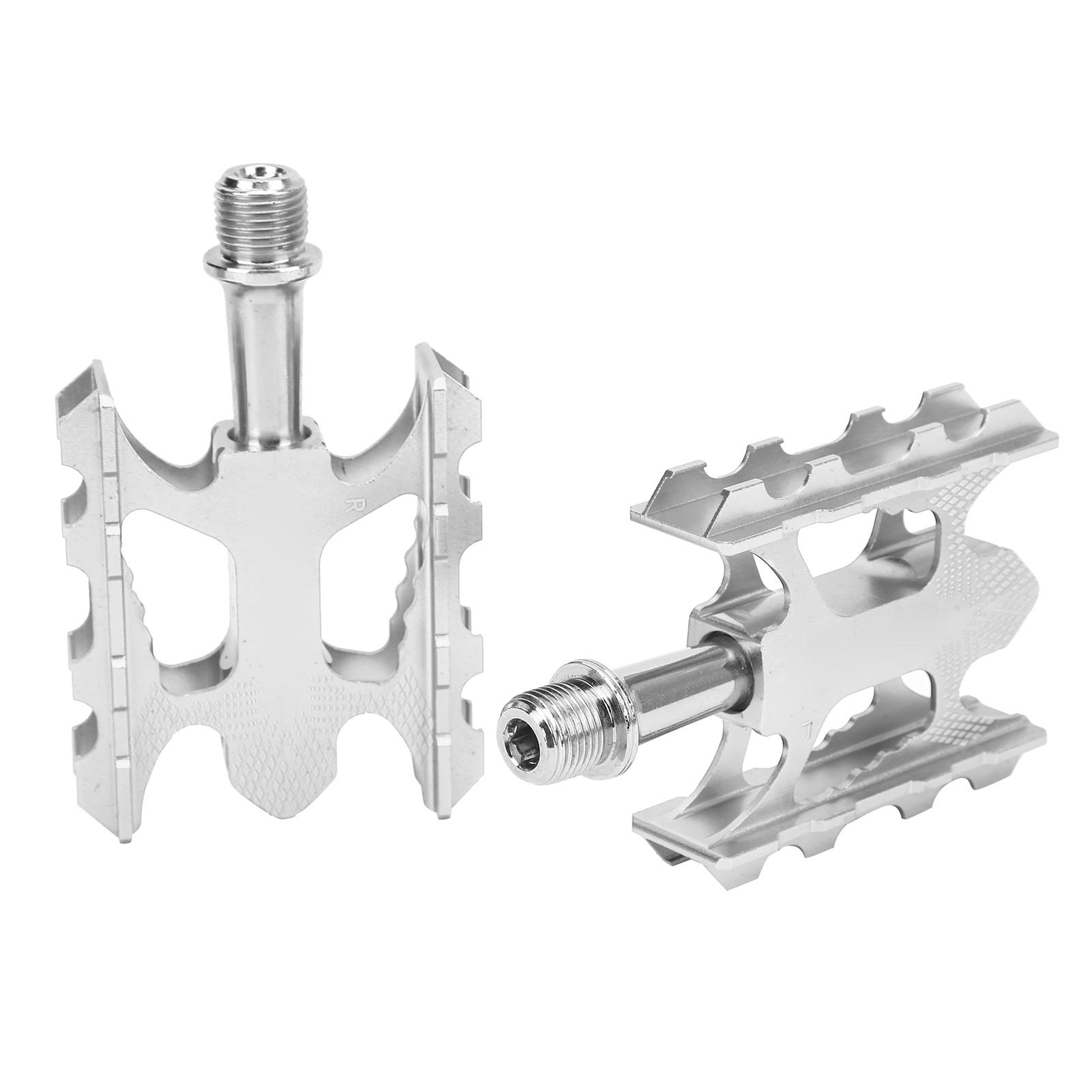 WAKE Bicycle 3 Bearing Aluminum Alloy Pedal Durable Mountain Bike Bearing Pedals серый