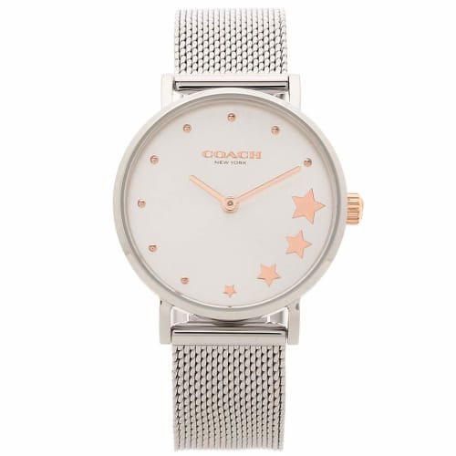 

Coach Women s Perry 36mm Quartz Watch, Silver (7)14503519
