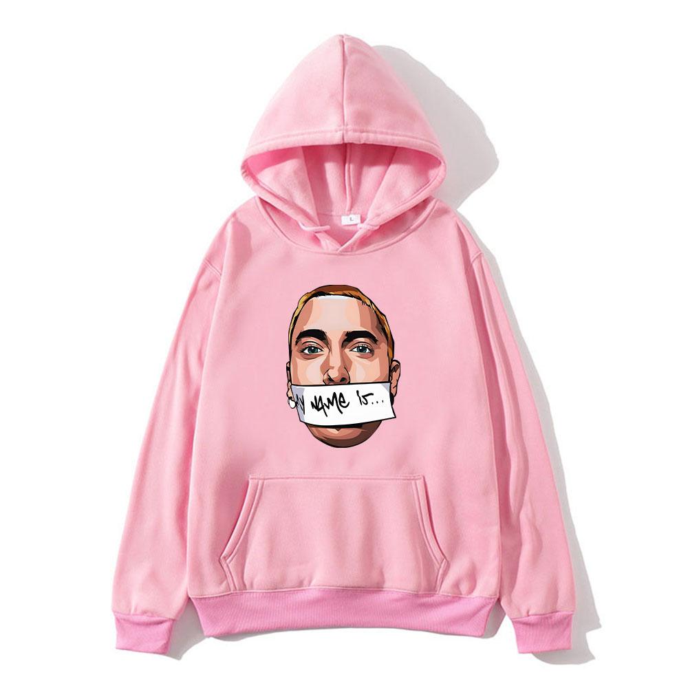 Eminem Hoodie Funko Pop RAPPER Long Sleeve Sweatshirt for Fleece Graphic Printing Clothing Ropa Hombre Hooded Pullovers