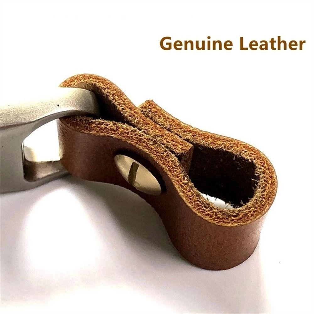 Ring Business Bag Charms Waist Buckle Keys Organizer Car Keychain Leather Keychain Car Key Holder