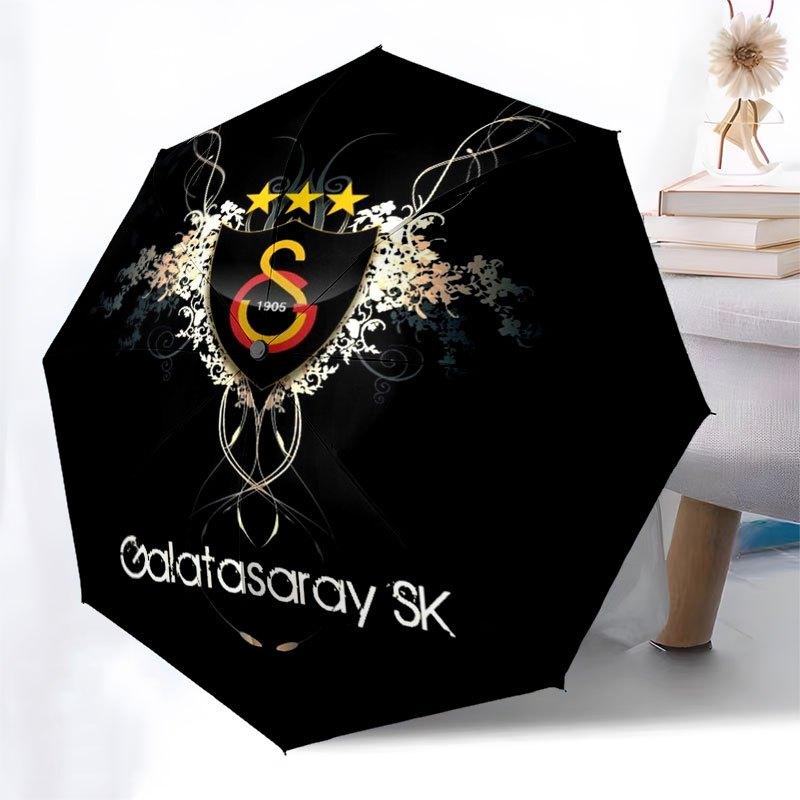 Galatasaray SK Crest Sticker Decal-Car Laptop Tablet Phone Case-Black GoldUmbrella with Cute Design,Portable 3-Fold Compact Umbrella for Men