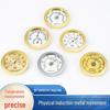 50mm Round Metal Hygrometer for Guitar Case - Moisture-Proof, Anti-Mold, High Precision.