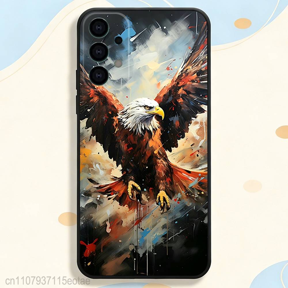 Eagle fly Cool art Case for Samsung Galaxy S26 S21 S25 FE S24 S23 Ultra S20 S9 S22 Plus S10 TPU Cover