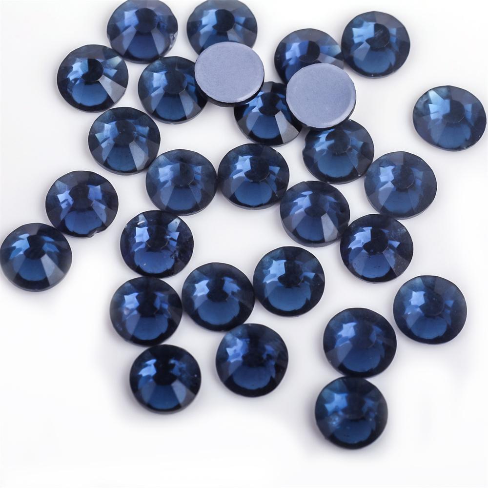 SS6-SS30 40 Farben Crystal AB Better DMC Hot Fix Strasssteine, Glas-Strasssteine zum Aufbügeln, zum Nähen und für Stoffdekorationen
