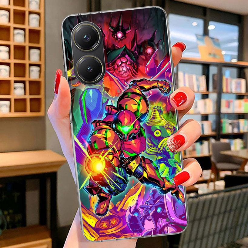 Game M-Metroids Phone Case For Xiaomi Poco F7 Ultra X7 X6 X5 Pro M7 Redmi 15C 15 13C 13 12C 12 10C 10 9A 9C 9T 9 Shell Poco F7 U