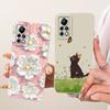 For Infinix Note 11S X698 Casing For Infinix Note 11 Pro X697 Case Fashion Cartoon Cute Funny Painted Silicone Cover