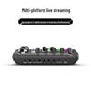 F998 Rechargeable Sound Card & Condenser Microphone Set for Outdoor Live Performance