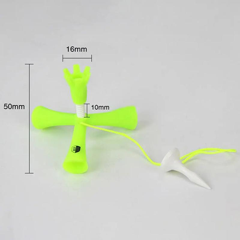 Triangle Golf Tee Practical Adjustable Adjustable Golf Tee Golf Tripod Tee For Practicing Golf Tee Adjustable Telescopic Fork