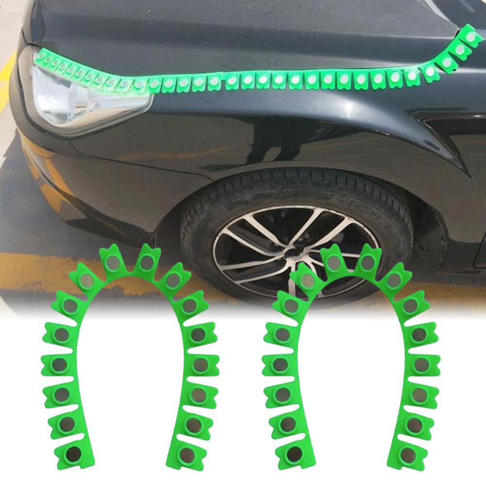 Car Body Side Door Anti-Scratch Protection Strip Paint Protection Metal Trim Automotive Grinding Edge Edge Guard Finish Pan X3Y0