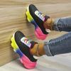 2024Thick Bottom White Shoes Women's Summer Thin Sneakers 2024 New Women's Casual Shoes Muffin Flat Bottom