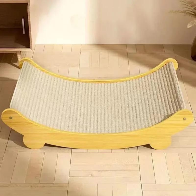 Detachable Cat Scratch Board Wear-resistant Cats Sleeping Bed Multifuction Pet Toy Cats Scratching Pads Sisal Hemp Cat Furniture