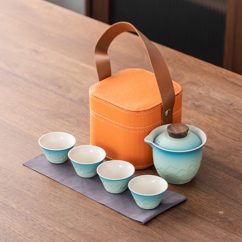 Jun Shiqi SW Japanese Portable Travel Tea Set