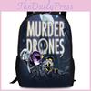 Murder Drones Anime Backpack Oxford Spacious School Bags For Gifts Children