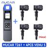 MUCAR T261 TPMS Car Tire Pressure Diagnose OBD2 Auto Diagnostic Tools Tire Pressure Sensor Relearn For MUCAR 892BT VO7S
