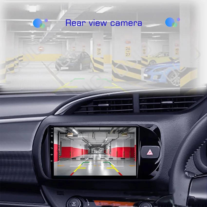 4G Android 13 Radio For Toyota Vitz 3 XP130 2014 2015 2016 2017-2019 Car Stereo Multimedia Player Carplay Auto GPS 2DIN NO DVD