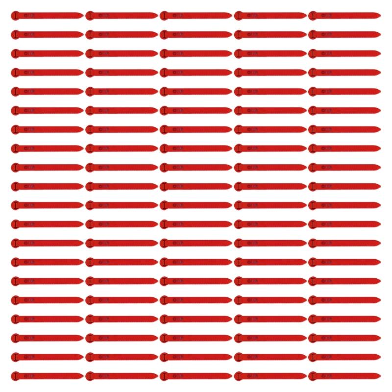 Sequential Numbered Leg Rings for Poultry 1-100 Set Waterfowl System Plastic Identification Bands for Farm Bird
