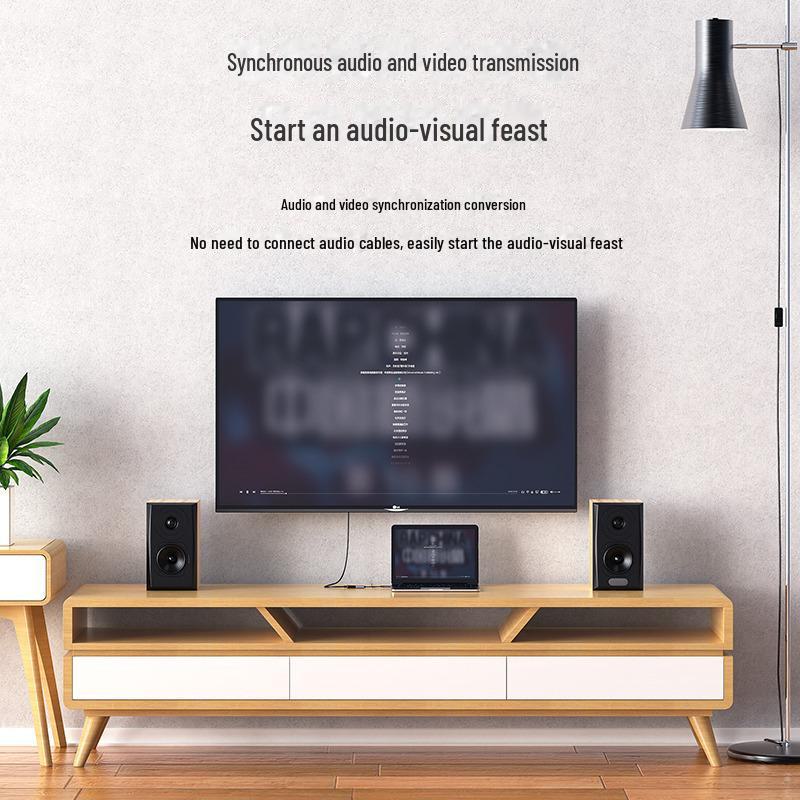 Biyaz 4K/60Hz HDMI To DisplayPort Adapter for Laptops and PS4 Monitors