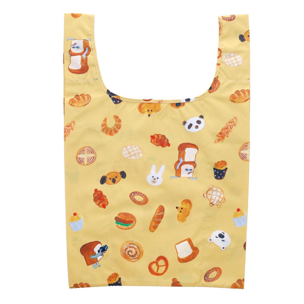 Marushin Eco Bread Picture Bread Shopping Eco Can be Hanged on a School 4195000300 Bag, Thief, Book, Design, Cute, Bag, Bag, Portable, Compact, Bag,
