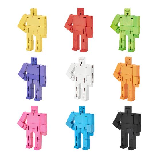 Holzwürfel-Roboterspielzeug, pädagogischer Transforming-Roboter, Actionfigur, 3D-Puzzle, Twisted Cube-Roboter, Bausteinspielzeug, Geschenk für Kleinkinder, Jungen und Mädchen